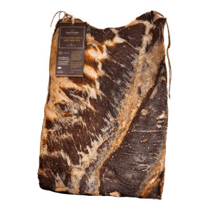 Santoro Pancetta Tesa with front positioned label